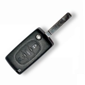 reparar llave mando plegable peugeot 107